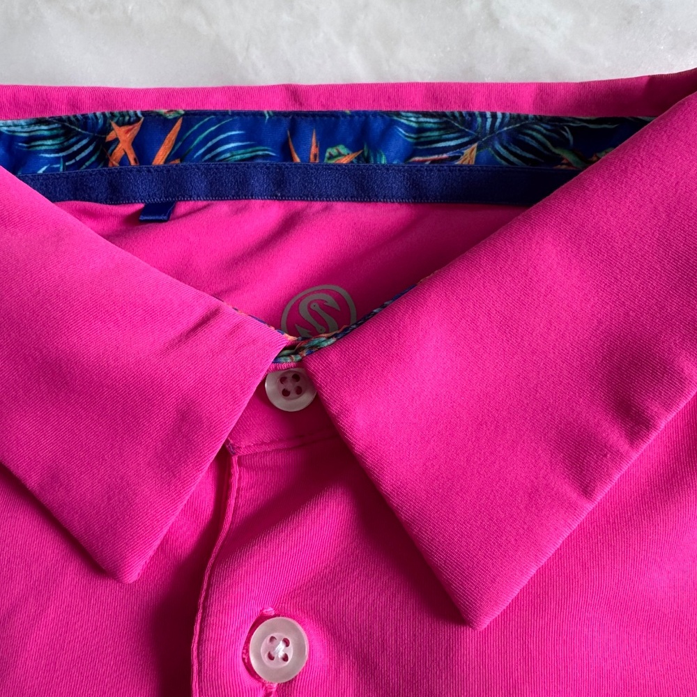 Men’s golf shirt,XL by Scales - Picture 2 of 2